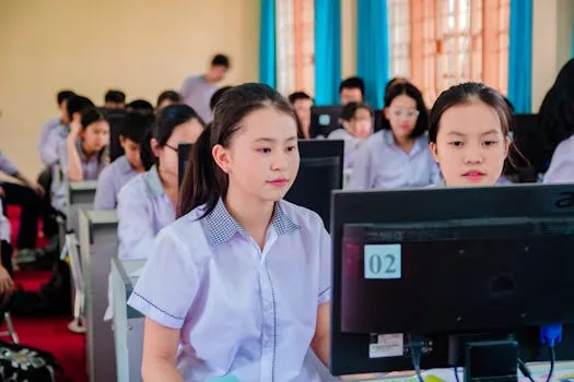 AI ethics education student digital literacy learning screen