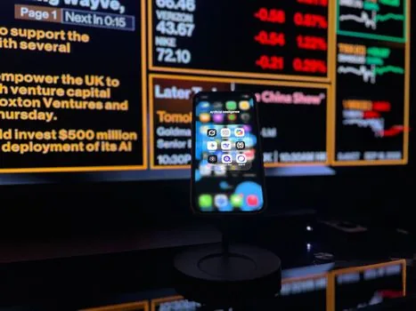 artificial intelligence technology company stock market trading