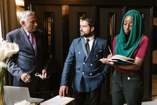 business executive professional meeting corporate
