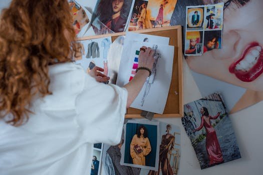creative prompt design workflow AI art style reference mood board