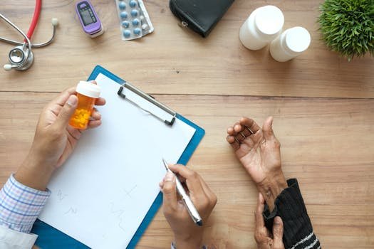 doctor prescription consultation patient medical office