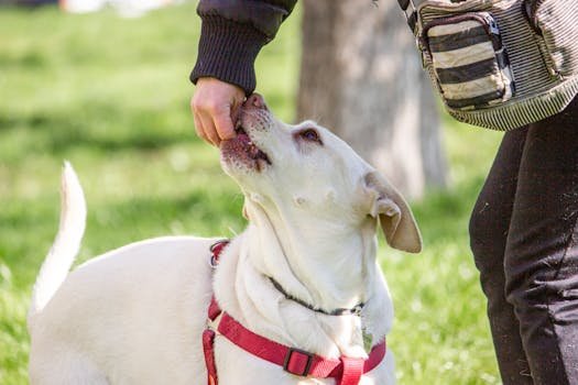 dog training positive reinforcement treat reward obedience