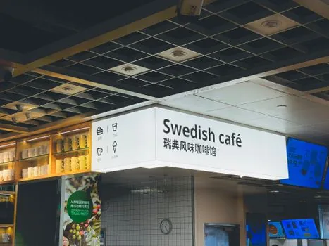 premium milk tea chinese brand store modern interior