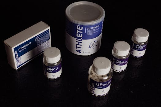 probiotic capsule supplement white bottle health