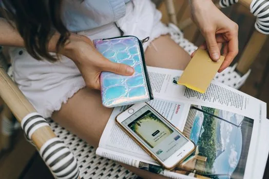 Korean credit cards and smartphone point balance