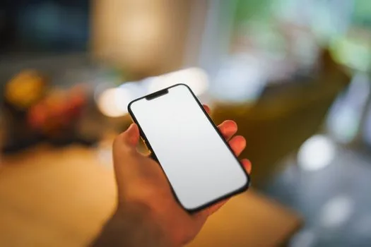 new smartphone restoring chat history progress on clean kitchen table