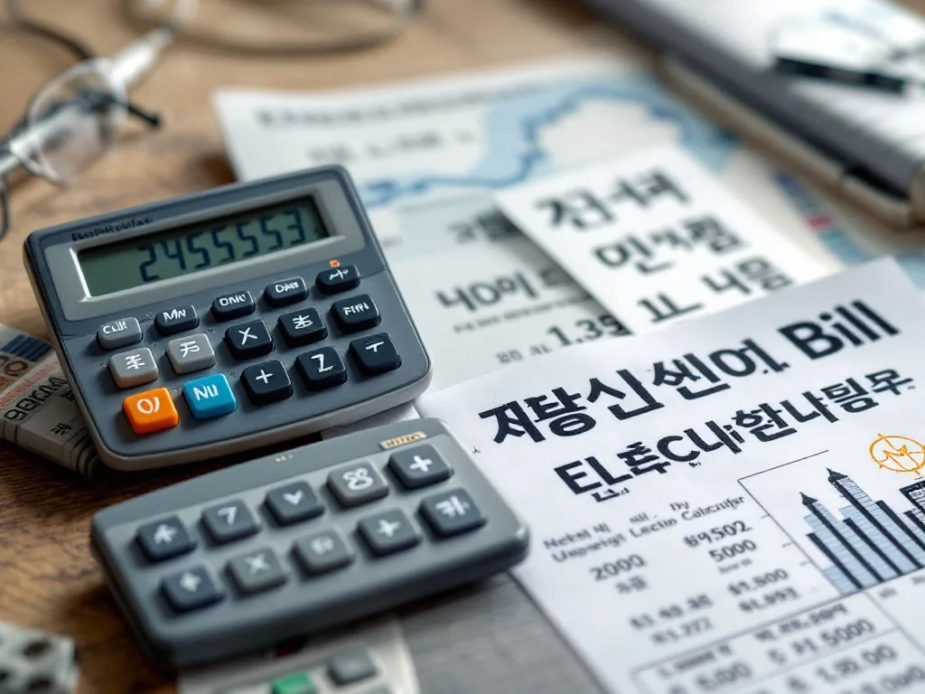 korean electricity bill and calculator