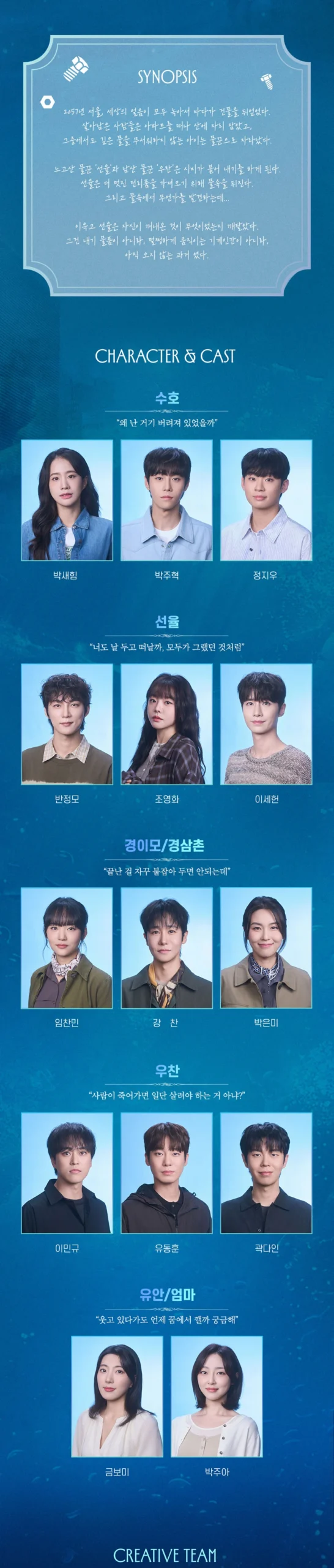 뮤지컬 다이브 시놉시스와 배역별 캐스팅 안내