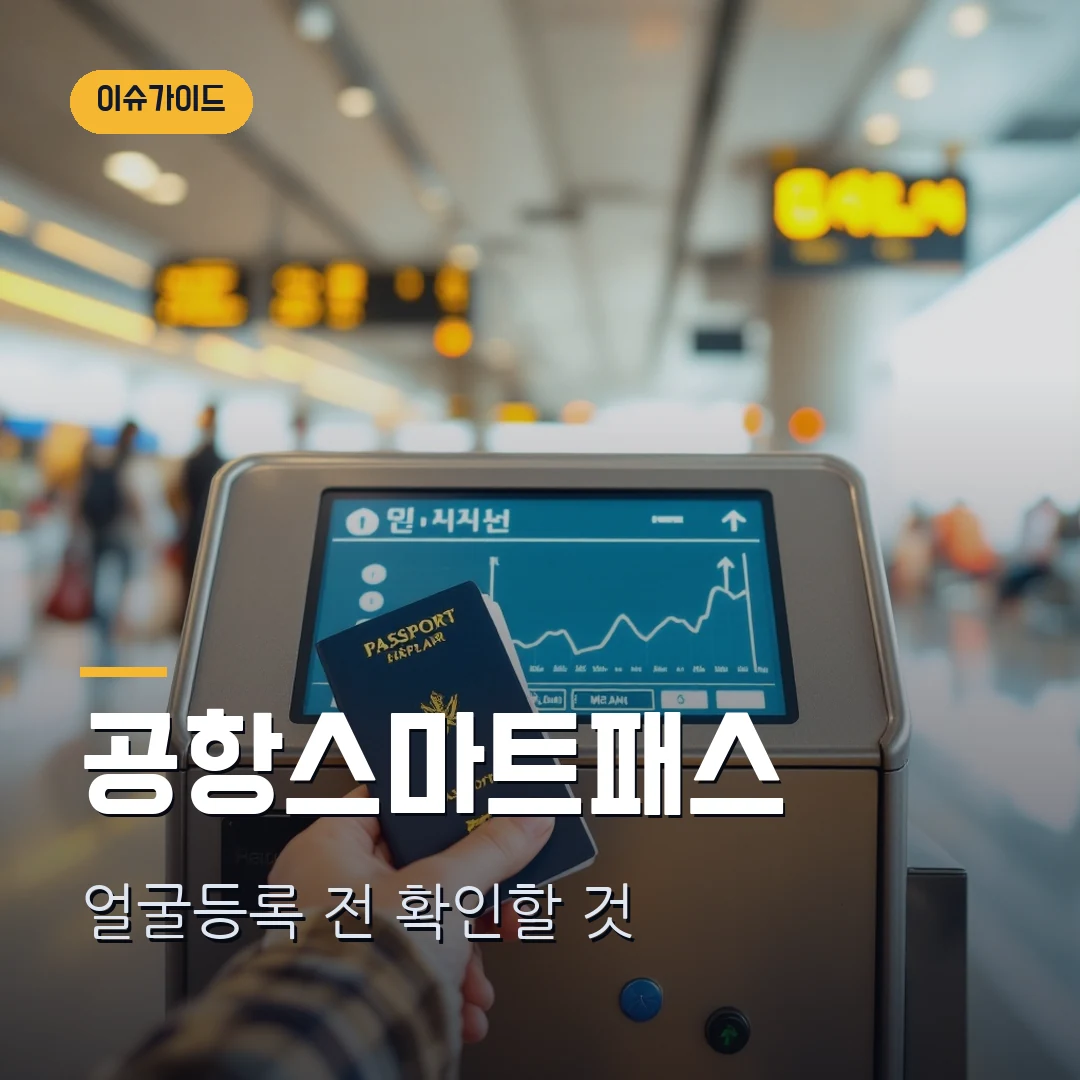 인천공항 스마트패스 등록 방법 2026 — 얼굴등록·탑승권·전용라인 되는 항공편 정리