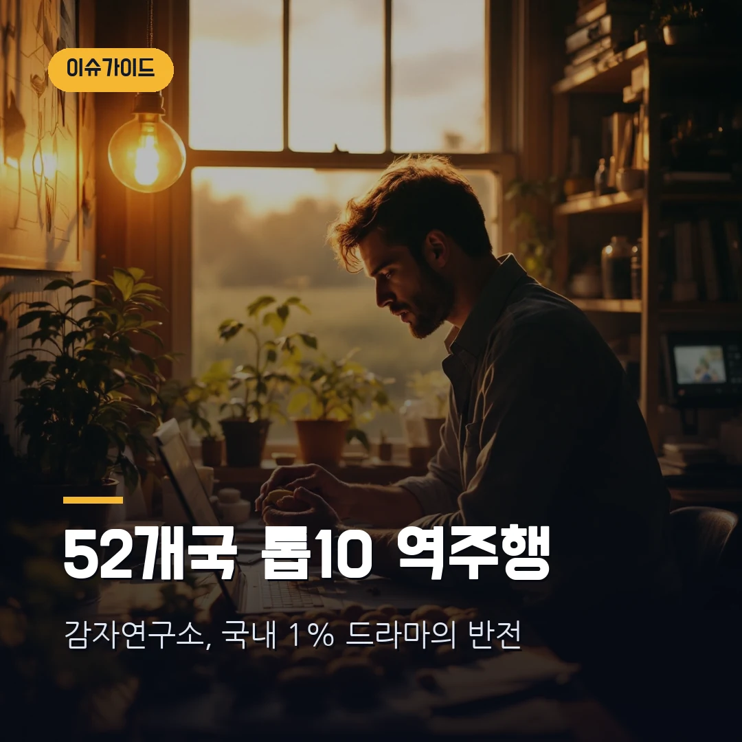 감자연구소, 국내 시청률 1%인데 넷플릭스 52개국 톱10 — 강태오·이선빈 로코 해외서 터진 이유