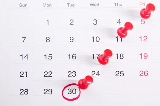 Korean labor commission application form, calendar with three month deadline, organized evidence folder on desk, realistic photo, no logos