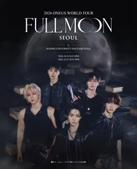 2026 ONEUS WORLD TOUR FULL MOON in SEOUL 공식 포스터