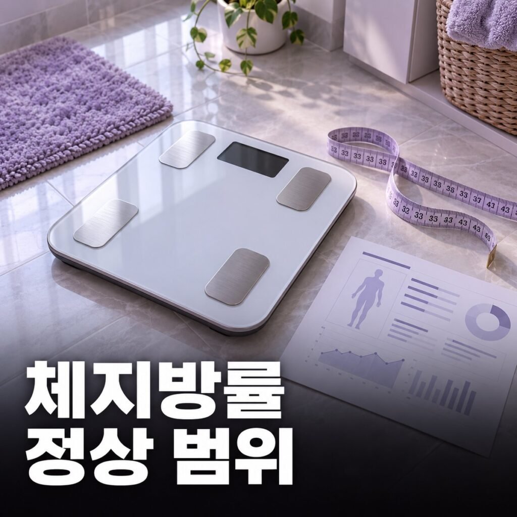 체지방률 정상 범위, 남녀 기준이 자료마다 다른 이유와 체성분 측정 조건