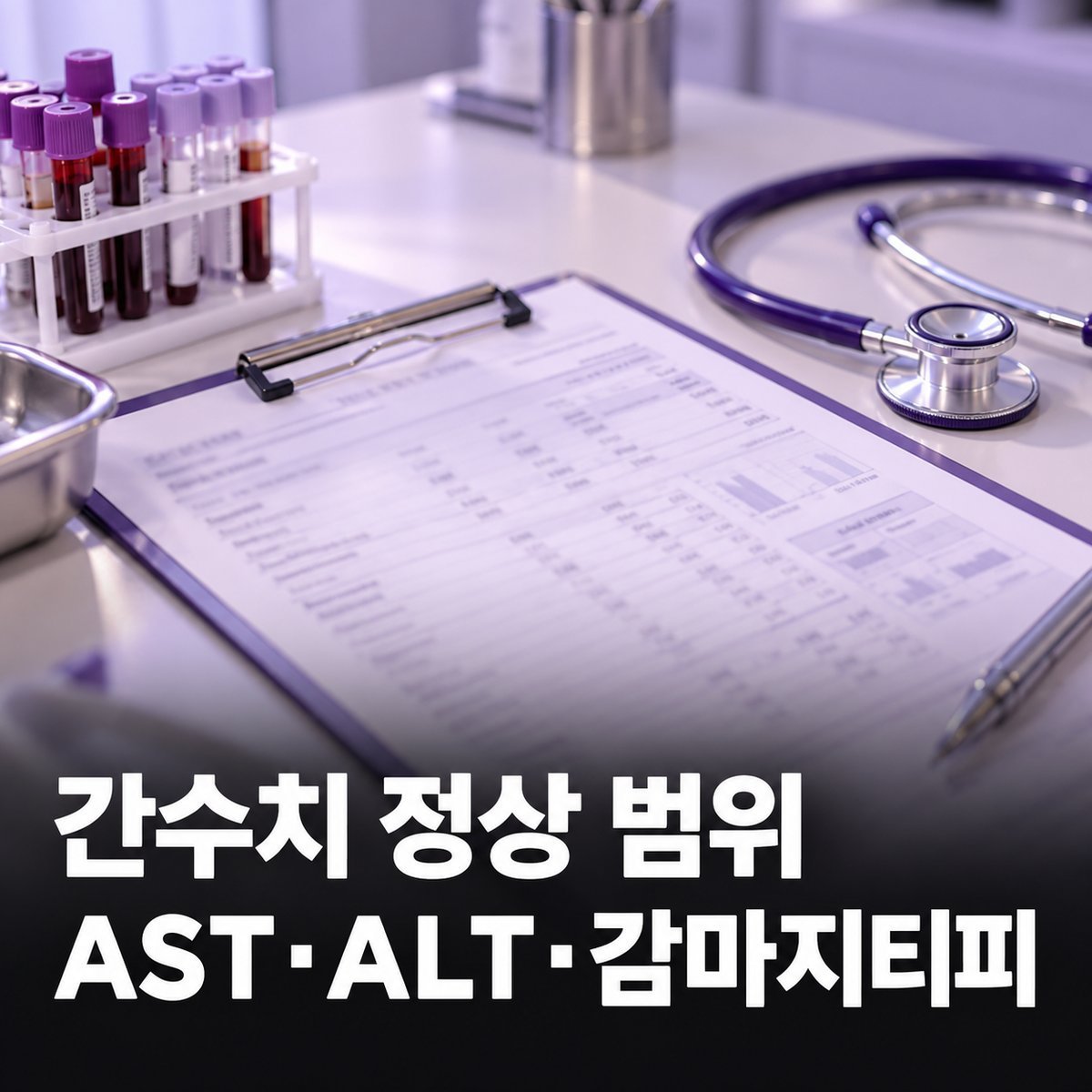 간수치 AST·ALT·감마지티피 정상 범위, 건강검진 판정 구간과 수치가 높을 때 확인할 것
